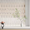 Glass brick partition 3d model