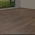 Warm Natural Wooden Floor With Beautiful Wood Grain In Bright Interior Room