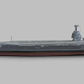 USS Enterprise CVN-80 aircraft carrier Ford-class aircraft carrier warship military vessel warship 3d model