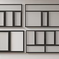 Modern windows combination windows glass windows floor-to-ceiling windows balcony windows bay windows bedroom windows sliding windows casement windows doors and windows 3d model