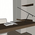 Modern Desk Lamp Minimalist Table Lamp Reading Lamp 3d model