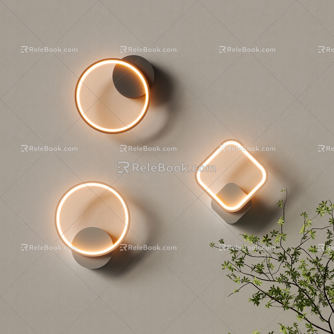 Modern wall lamp personalized wall lamp creative wall lamp model