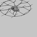 vertical take-off and landing aircraft 3d model