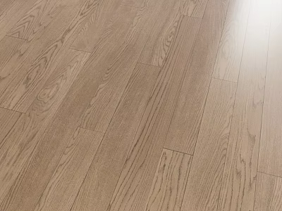 Wooden Flooring With Natural Oak Grain Pattern For Modern Home Interior Design 3d model