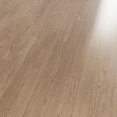 Wooden Flooring With Natural Oak Grain Pattern For Modern Home Interior Design 3d model