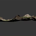 Breathtaking Mountain Landscape With Lush Greenery Blue Lakes And Rolling Terrain