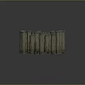 Natural Wood Logs Neatly Stacked As Rustic Home Decor And Heating Material