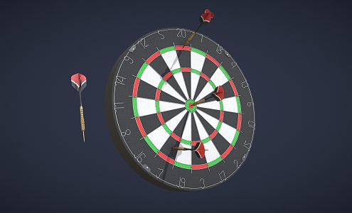 Dart Target Play Dart Target 3d model