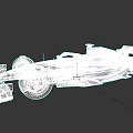 Sleek Black Red Formula 1 Car Featuring Shake Logo And Caffè Sicilia Brand