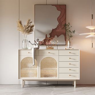 Modern Sideboard Cabinet 3d model