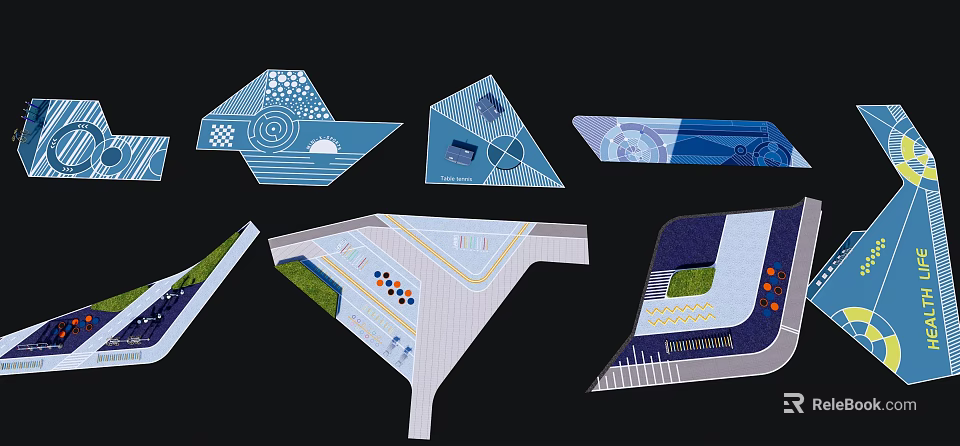 Fire Fighting Access Area Design With Safety Layout And Emergency Features 3d model