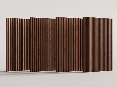 Grille plate wave plate 3d model