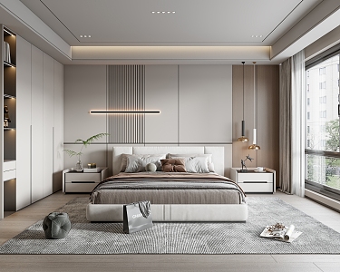 Modern Bedroom 3d model