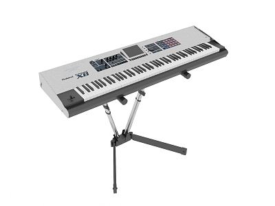 Modern electronic organ musical instrument model