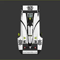 Modern Racing Yacht With Unique Cockpit And Tail Fin Design