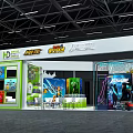Modern Exhibition Super-dimensional Mutual Entertainment 3d model