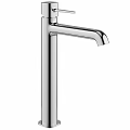 Modern Chrome Faucet with Sleek Design and Tall Spout Finish