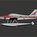 Red And White Winged Spacecraft Design For Cosmic Exploration Missions
