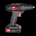 Industrial Cordless Drill With Black Red Design Ergonomic Grip And Powerful Motor