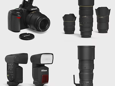 Modern Camera 3d model