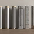 Modern Column Decorative Column Pillar 3d model