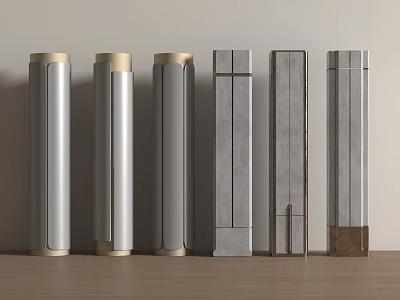 Modern Column Decorative Column Pillar 3d model