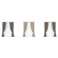 Elegant Beige Curtains With Lace Trim Double Layer Design And Color Options