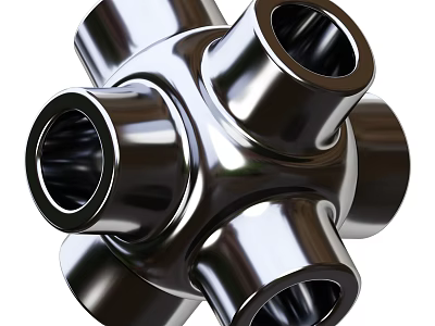 Modern Metal Products Metal Artwork 3d model