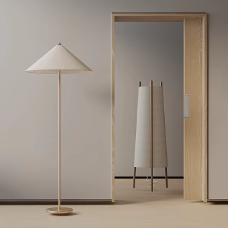 Modern floor lamp 3d model