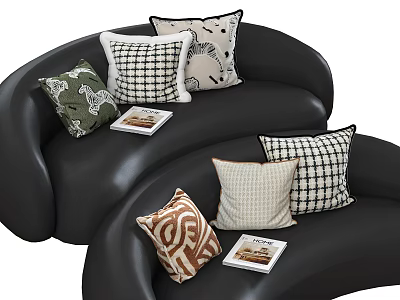 Modern pillow 3d model