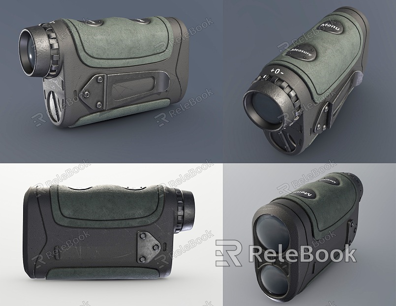 modern infrared rangefinder military equipment rangefinder decoration rangefinder industrial equipment monocular telescope model