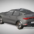 Modern Grey SUV With UK Plate Sporty Design Sleek Body And Alloy Wheels