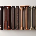 Jane's Roman Column 3d model