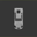 Sleek Silver Vintage Sports Car With Streamlined Body And Retro Design