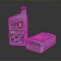 Kendall Full Synthetic Motor Oil 5W40 Two Plastic Bottles for Vehicle Maintenance