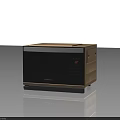 Modern Countertop Microwave Oven as Essential Kitchen Appliance with Black Brown Design