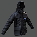 Jacket Coat Clothing Clothing Clothing Coat Leather Jacket 3d model