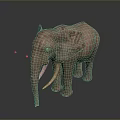 Exquisite Hand Carved Elephant Sculpture Featuring Intricate Details and Artistic Design