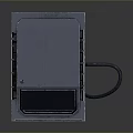 EVNEX Charging Station With Metallic Gray Design Blue Logo Display Screen And Cable