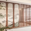 Screen partition 3d model