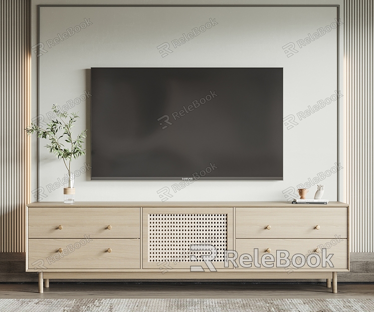 Silent TV Cabinet model