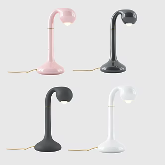 Children's table lamp 3d model