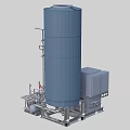 Steam generator 3d model