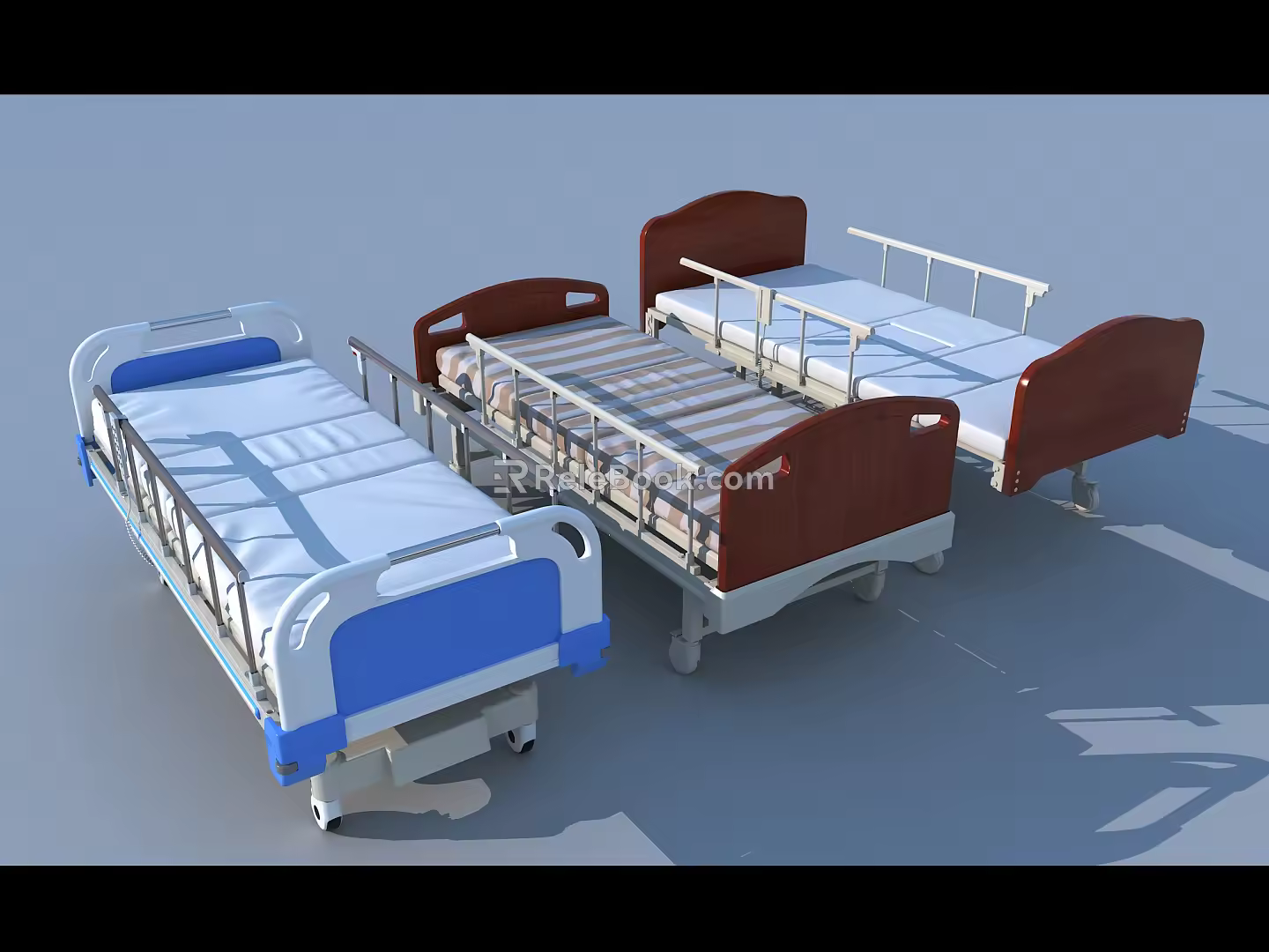 Modern sickbed 3d model