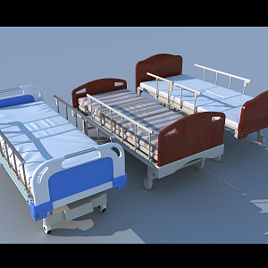 Modern sickbed 3d model