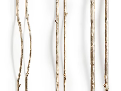 Modern Golden Branch Like Wall Lamp For Elegant Home Interior Decoration 3d model