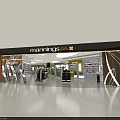 Mannings Plus Mall Shop Bright Interior With Shelves And Products