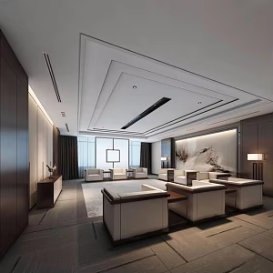 Reception Room 3d model