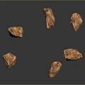 Rock Block Rock Block Rock Specimen Boulder Big Stone Block Rock Stratum Rock Stratum Rock Stratum Rock 3d model