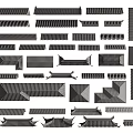 Different Types Of Components Featuring Various Designs Shapes And Structural Elements